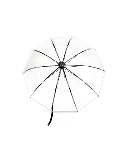→  Parapluie "Cloche Transparent" - Noir - Parapluie Made in France par Maison Pierre Vaux