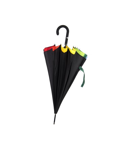 →  "Rainbow" Umbrella - Bright Colors - Automatic Long - Maison Pierre Vaux French Umbrella Manufacturer