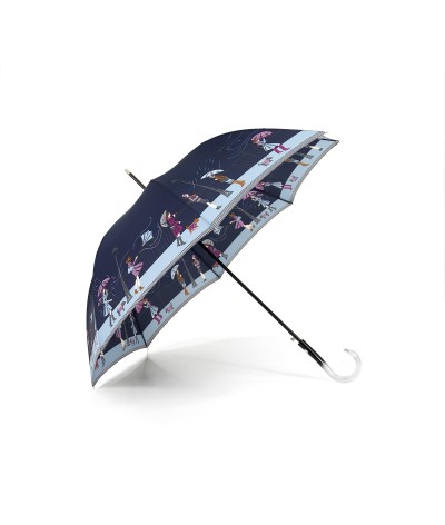 →  Parapluie - "Tempête" - Bleu - Fabricant et Importateur de Parapluie