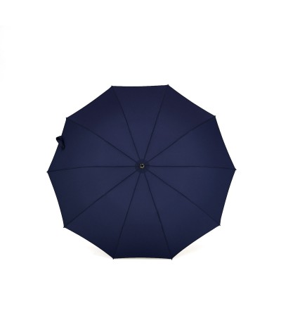 → Parapluie "Le Pratique & Chic" Pliant Navy - Automatique 10 baleines - Maison Pierre Vaux