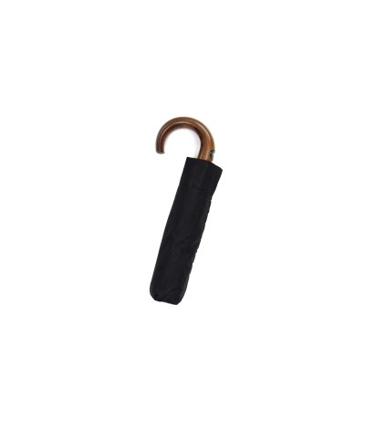 →  "Mini automatic" Umbrella - Black - By the French Umbrella Manufacturer Maison Pierre Vaux