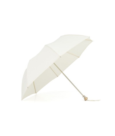 → Ombrelle "Pliante en Coton Léger" - Ecru - Made in France - Parasolerie Maison Pierre Vaux