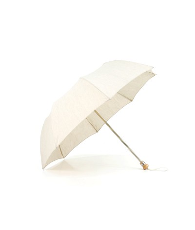 → Parasol - Folding linen Traditionally handcrafted in France by the Umbrellas Manufacturer Maison Pierre Vaux