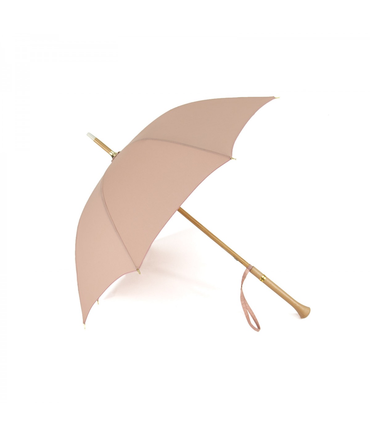 → "Joséphine" Parasol - Rosewood - Sun Umbrellas Handcrafted in France by the Umbrellas Manufacturer Maison Pierre Vaux