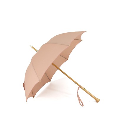 → "Joséphine" Parasol - Rosewood - Sun Umbrellas Handcrafted in France by the Umbrellas Manufacturer Maison Pierre Vaux
