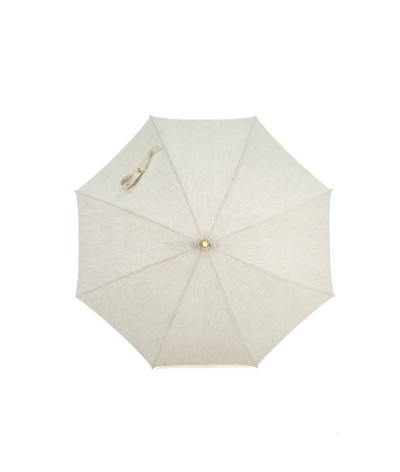 → "Joséphine" Parasol - Linen - Sun Umbrellas Handcrafted in France by the Umbrellas Manufacturer Maison Pierre Vaux