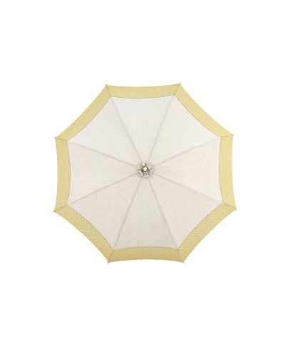 → Ombrelle " Fiorellino" à Dentelle Bouton d'Or - Made in France par le leader des fabricants de parapluies français Maison Pier