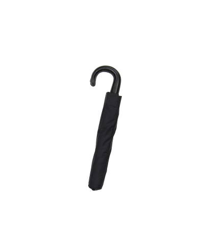 → "Folding Leather Covered Handle" Umbrella - Automatic (10 ribs)