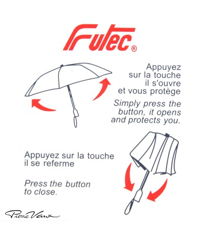 → Parapluie "Mini Golf " Ouverture/Fermeture Automatique - Écossais N°1 - Maison Pierre Vaux
