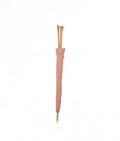 → "Joséphine" Parasol - Rosewood - Sun Umbrellas Handcrafted in France by the Umbrellas Manufacturer Maison Pierre Vaux