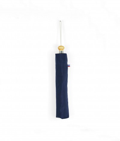 → "The Made in France" Umbrella - Navy Blue - Automatic folding - Handcrafted in France By Maison Pierre Vaux