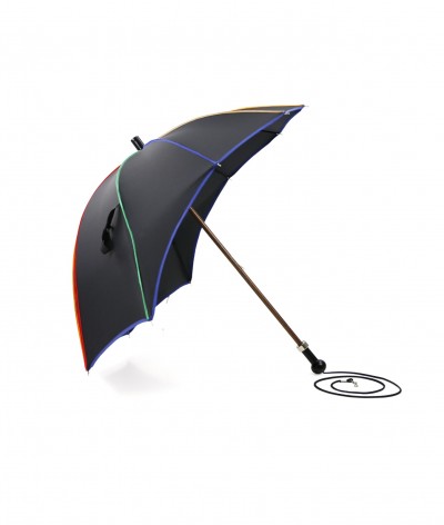 →  Umbrella Visor - Black - Made in France by Maison Pierre Vaux - Umbrella's Manufacturer