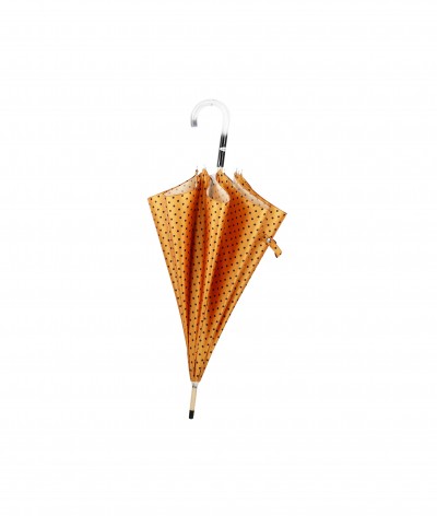 → Parapluie Satin Imprimé Fantaisie - Long Manuel N°19 - Made in France par Maison Pierre Vaux Fabricant Français de Parapluie