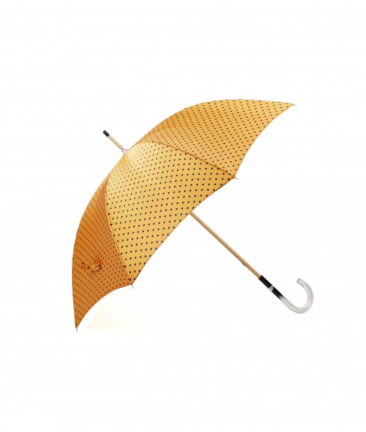 → Parapluie Satin Imprimé Fantaisie - Long Manuel N°19 - Made in France par Maison Pierre Vaux Fabricant Français de Parapluie