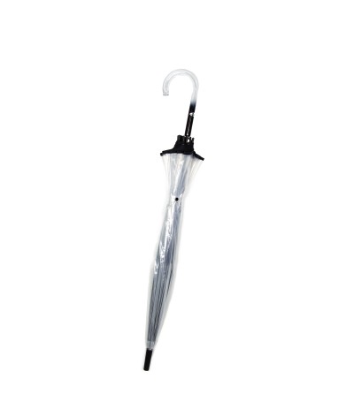 →  Parapluie "Transparent 12 PANS " - Noir - Parapluie Made in France par Maison Pierre Vaux