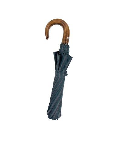 → Parapluie "Le Pratique & Chic" Pliant Fantaisie Homme - Automatique 10 baleines - Maison Pierre Vaux