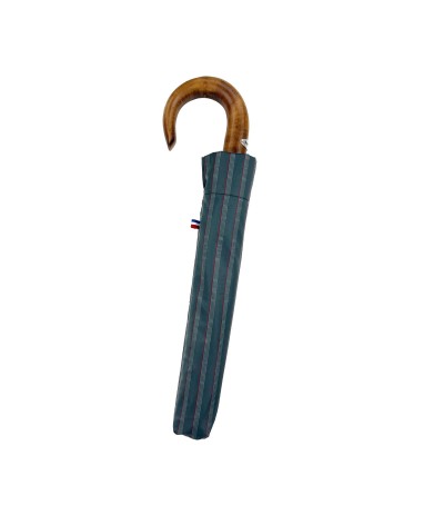 → Parapluie "Le Pratique & Chic" Pliant Fantaisie Homme - Automatique 10 baleines - Maison Pierre Vaux