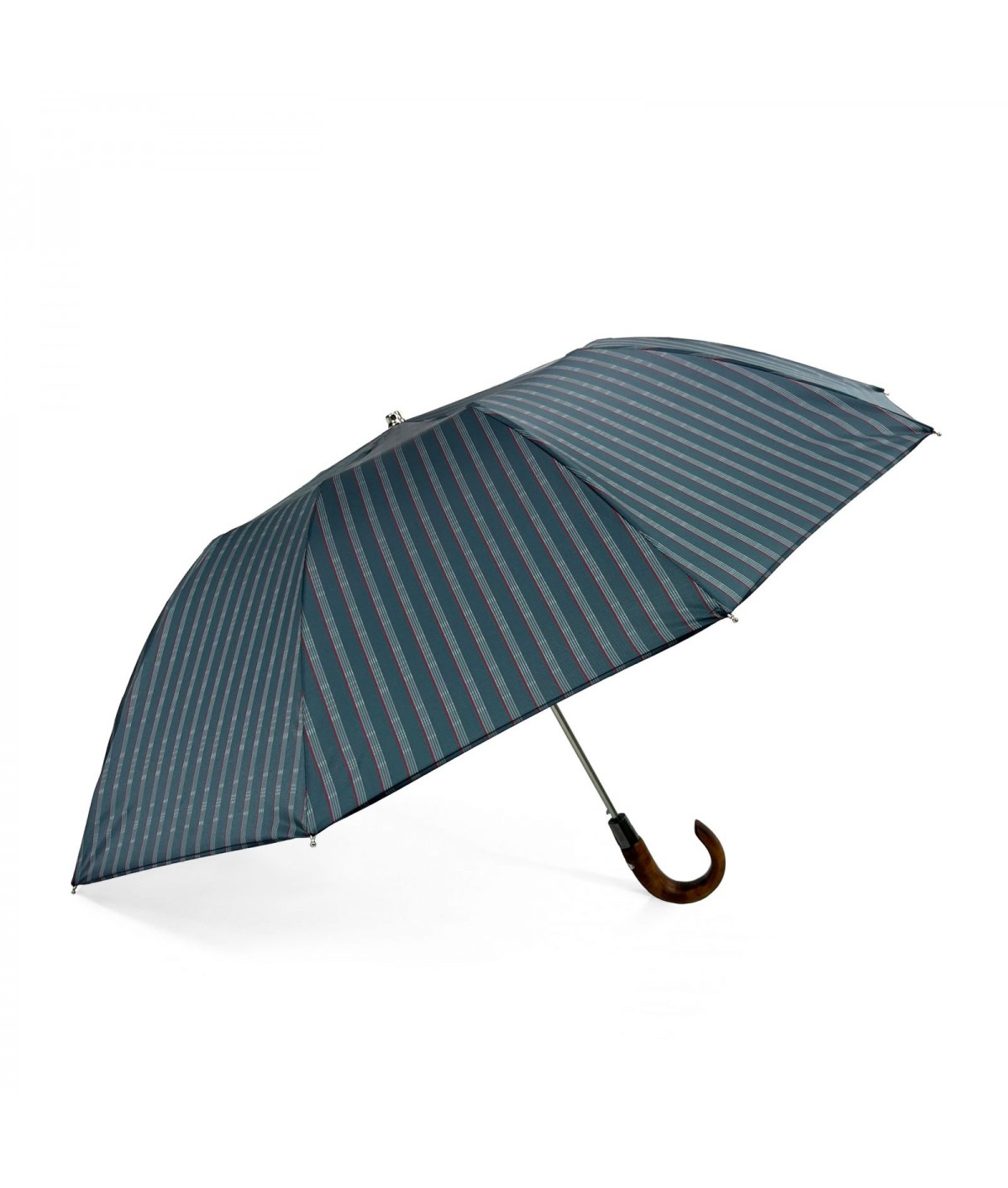 → Parapluie "Le Pratique & Chic" Pliant Fantaisie Homme - Automatique 10 baleines - Maison Pierre Vaux